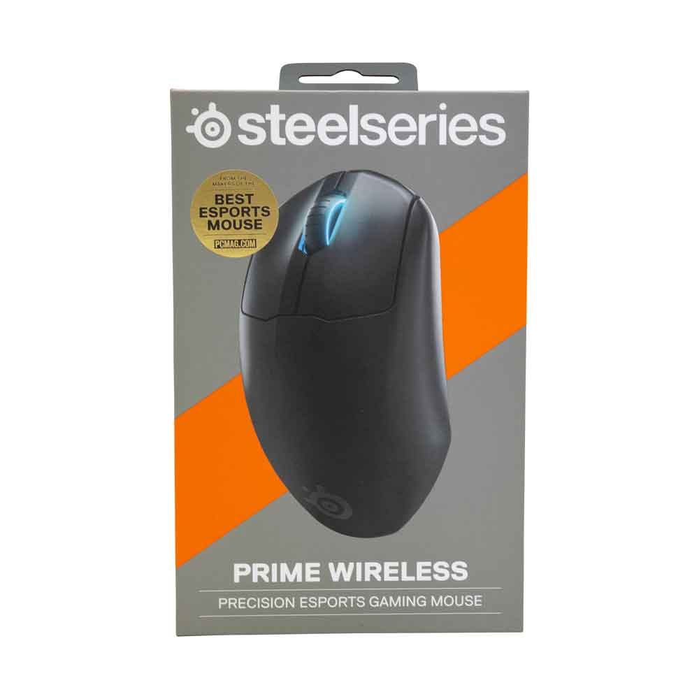 SteelSeries Prime Wireless Kabellose Gaming-Maus, schwarz SteelSeries Prime Wireless Kabellose Gaming-Maus, schwarz